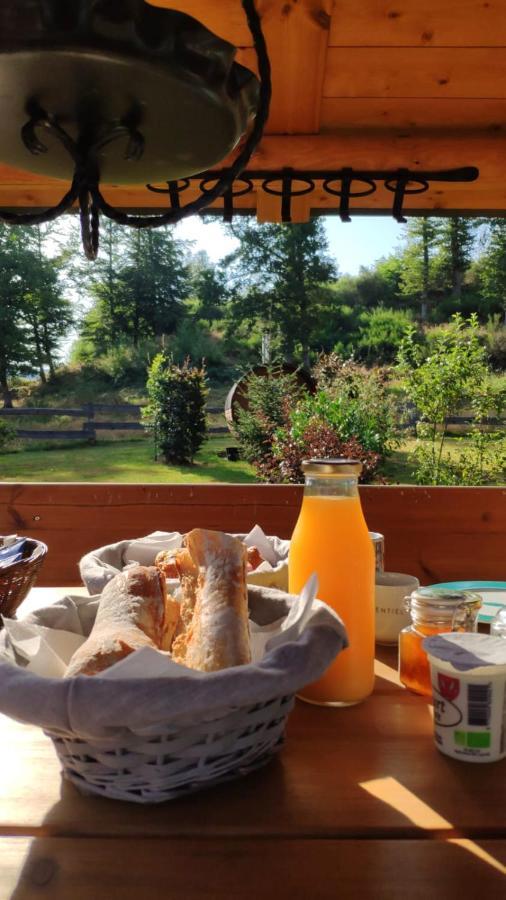 Ma Roulotte Sous Les Chenes- Au Naturel Raon-aux-Bois Exterior foto